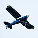 Met sportvliegtuig naar Texel