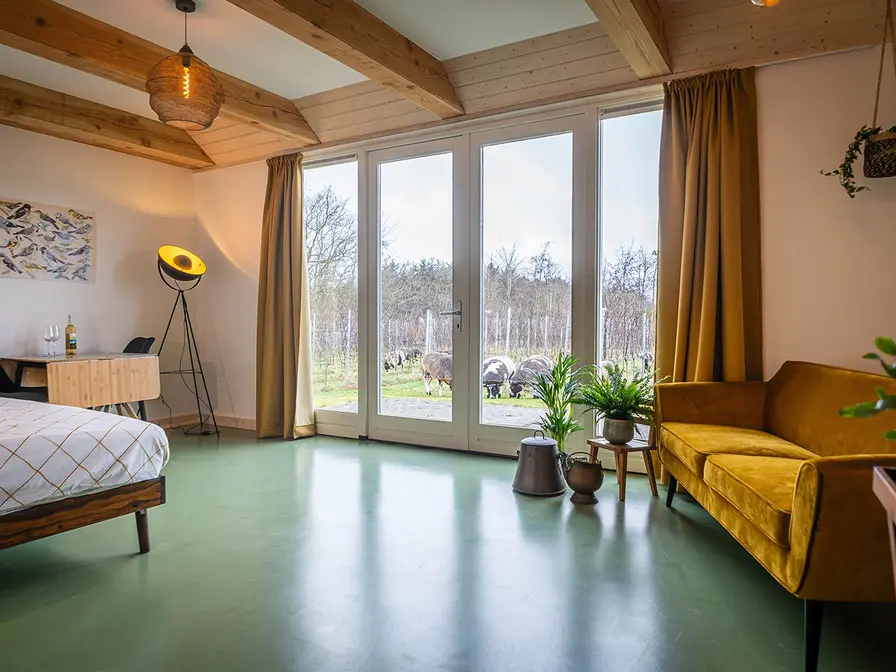 Twee persoonskamer Links - begane grond