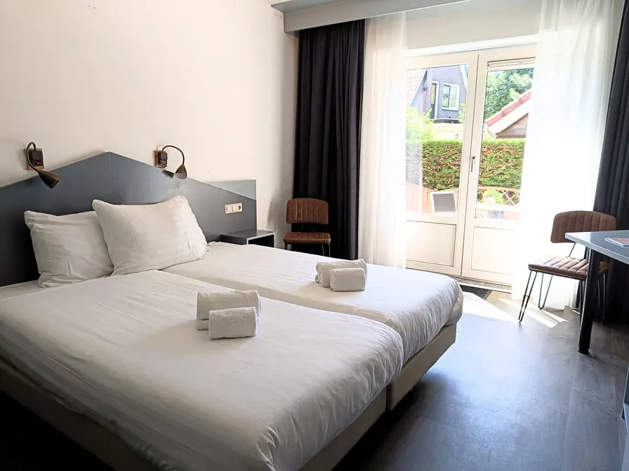 Wellnesskamer en een terras